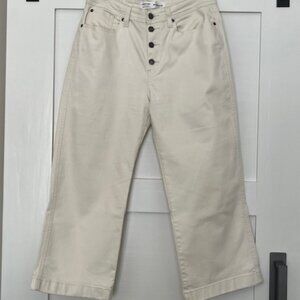 Signature Levi Strauss High Rise Wide Leg Crop